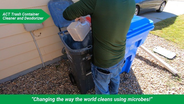 Eco-Friendly Trash Deodorizer & Cleaner | Odor Eliminator for Garbage Bins | 2.5