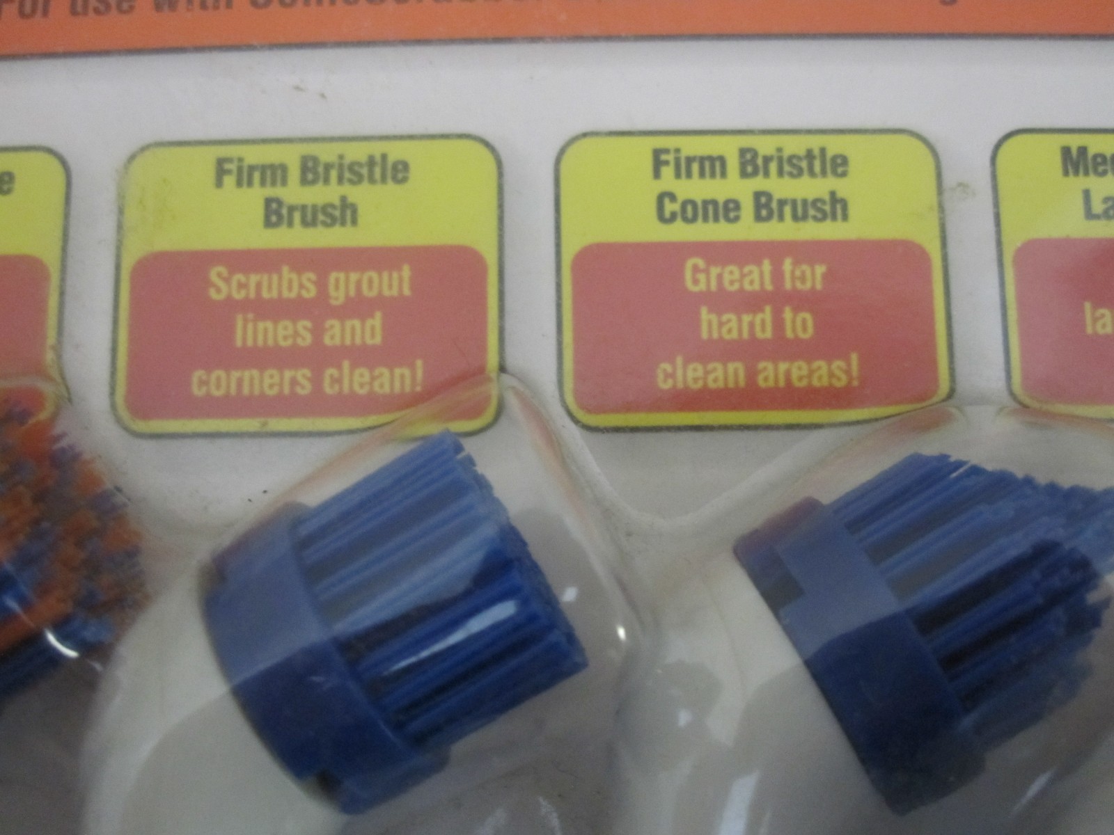 Sonic Scrubber Replacement Brush Heads Bathroom Cleaning Tool NEW