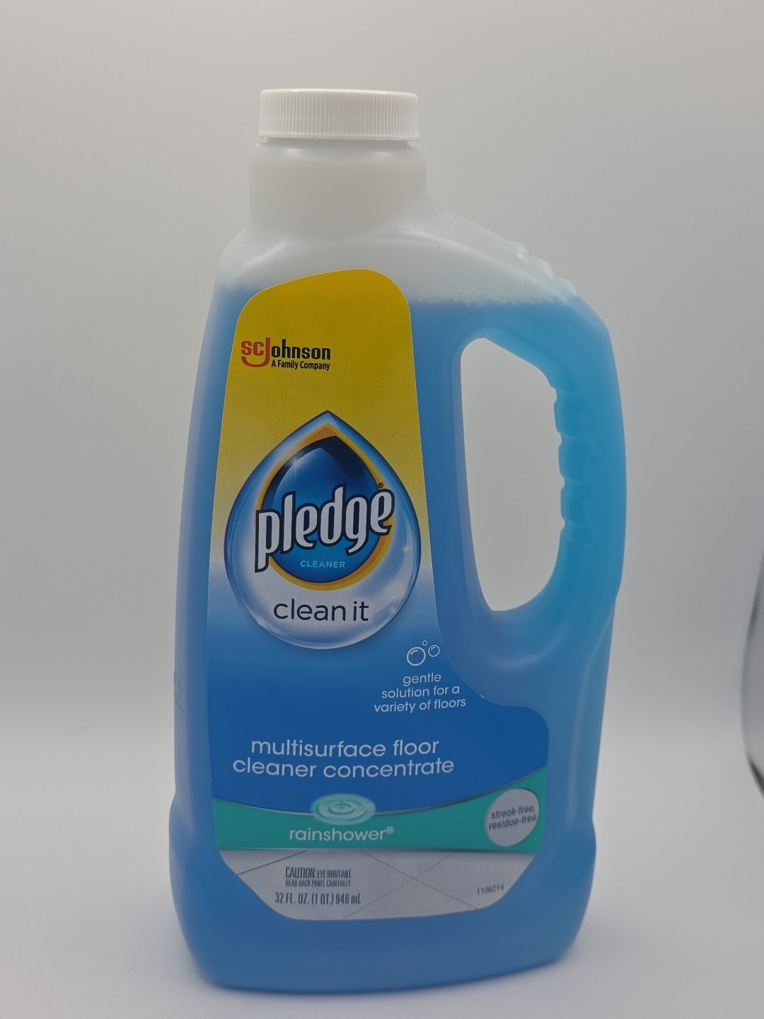 Pledge Floor Care Concentrate Multi-Surface Cleaner with Glade Rainshower 32 OZ