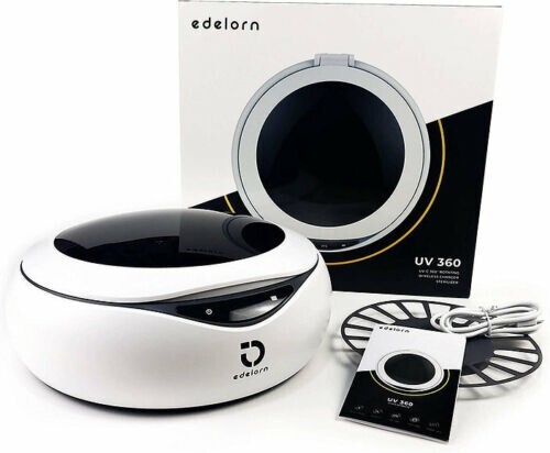 Edelorn UV 360 Rotating Wireless Charger Sterilizer – NEW