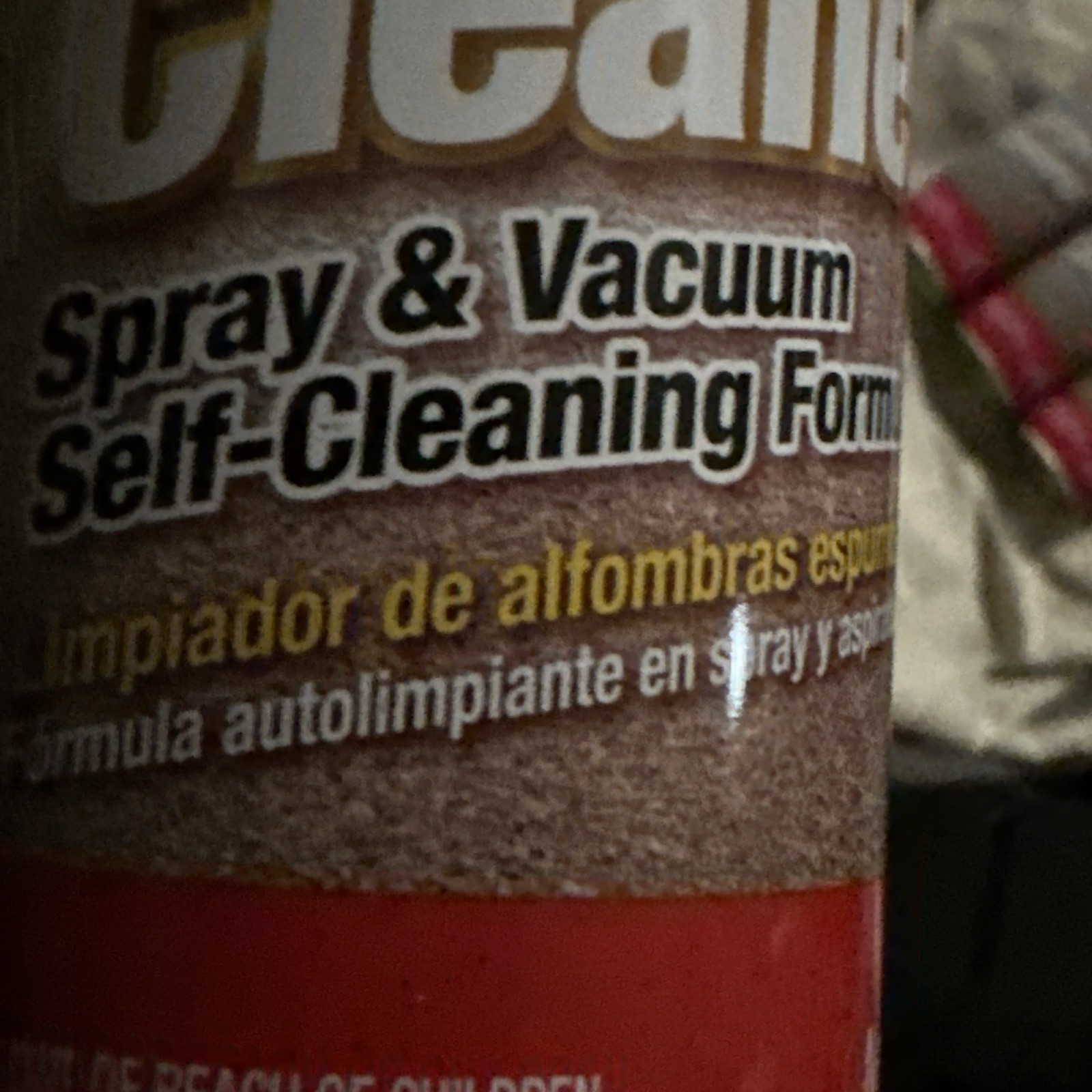 4 cans of ,Love My Carpet Cleaner Foam Spray ,Vacuum Self Cleaning, 9.7oz each