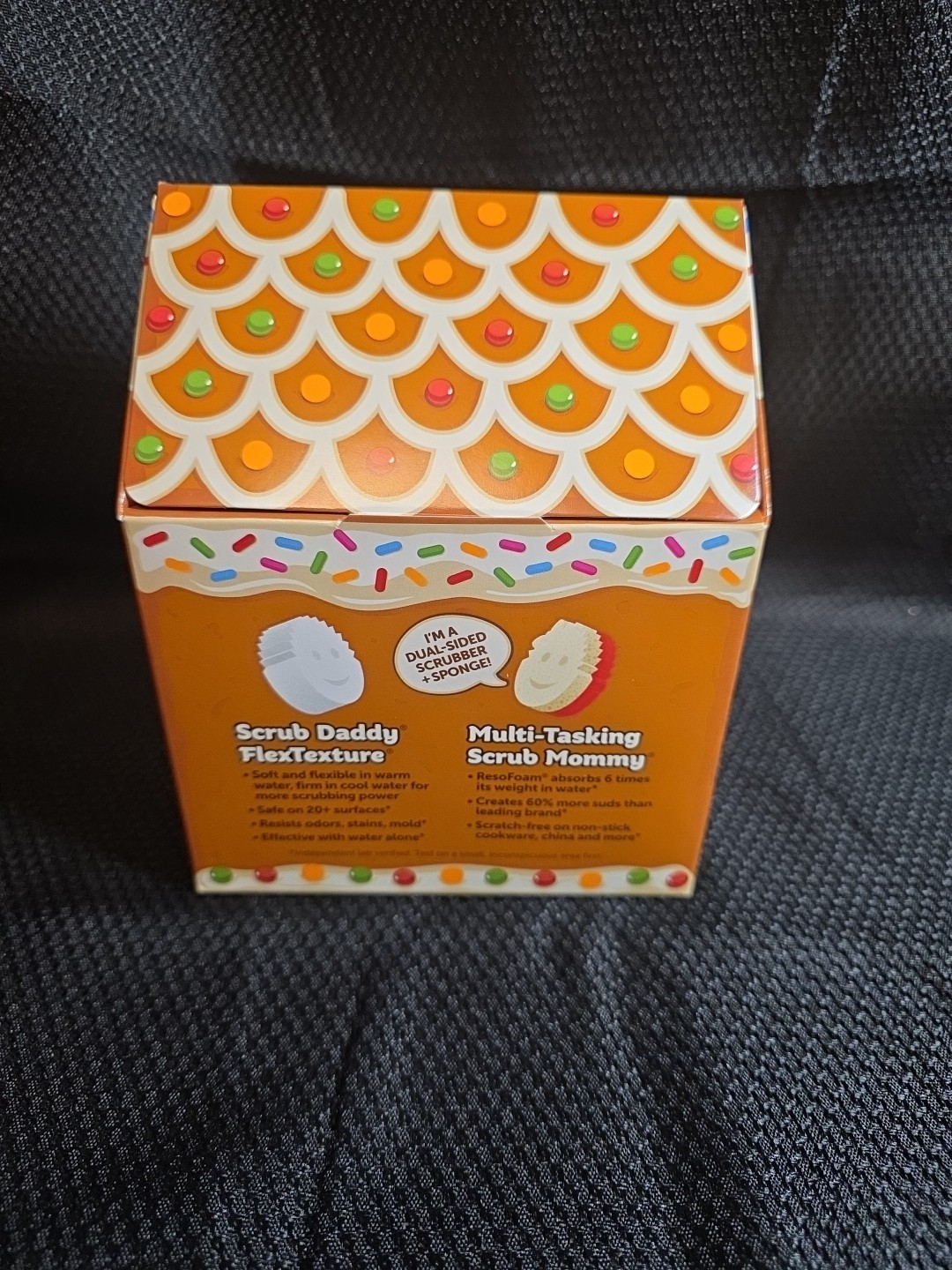 Scrub Daddy + Mommy + Holiday Mystery Scrubber 3 PACK Special Edition NEW