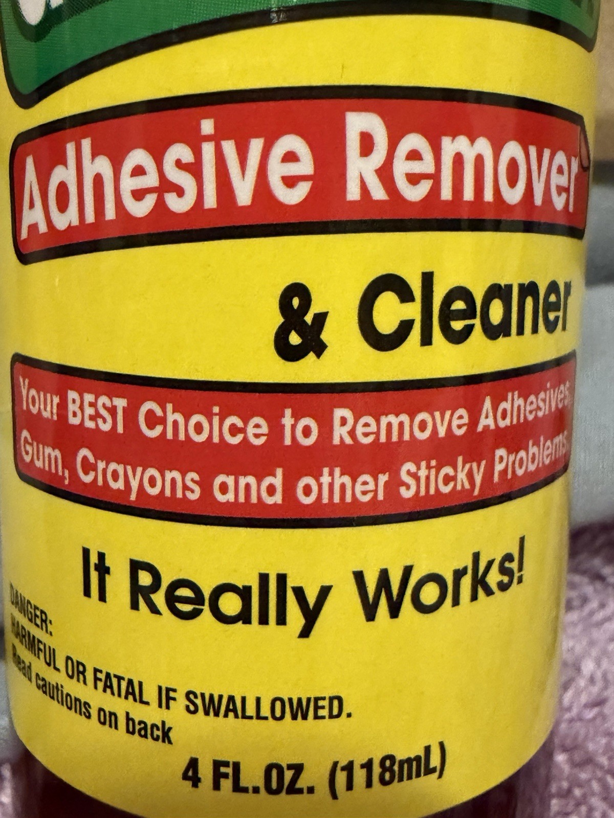 Glue-Away Adhesive Remover Spray 4 fl oz