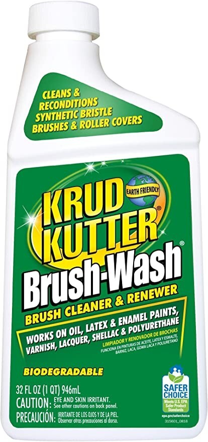 KRUD KUTTER BW32 Brush-Wash Cleaner and Renewer 32 Fl Oz Bottle