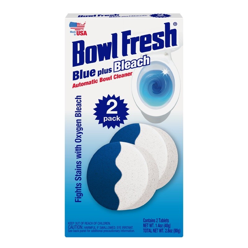 Automatic Toilet Bowl Cleaner Tablets 10 Pack Bleach Freshener Stain Remover New