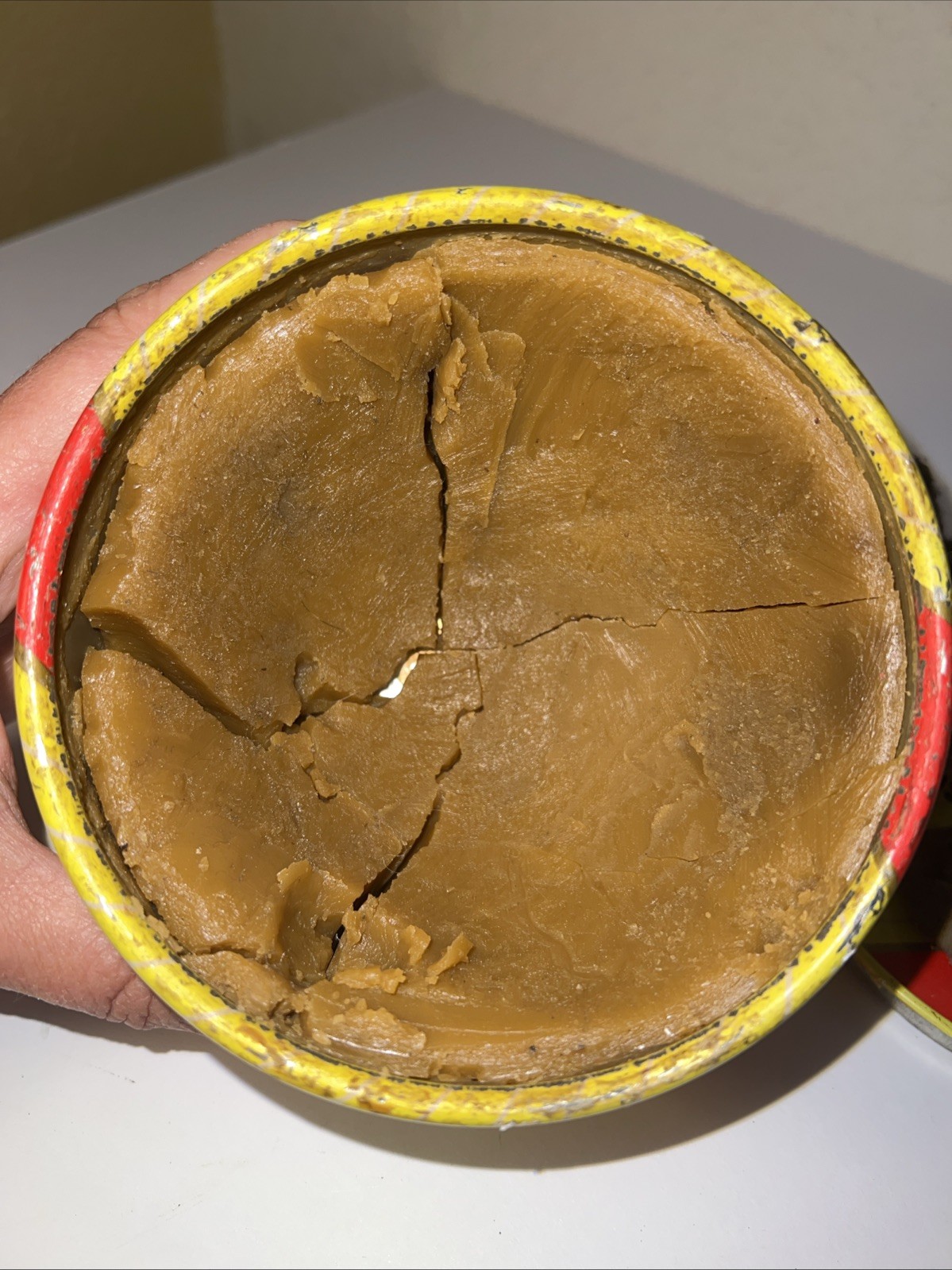 Vintage 1 lb Can Original SC JOHNSON Paste Wax Hardwood Floors Used