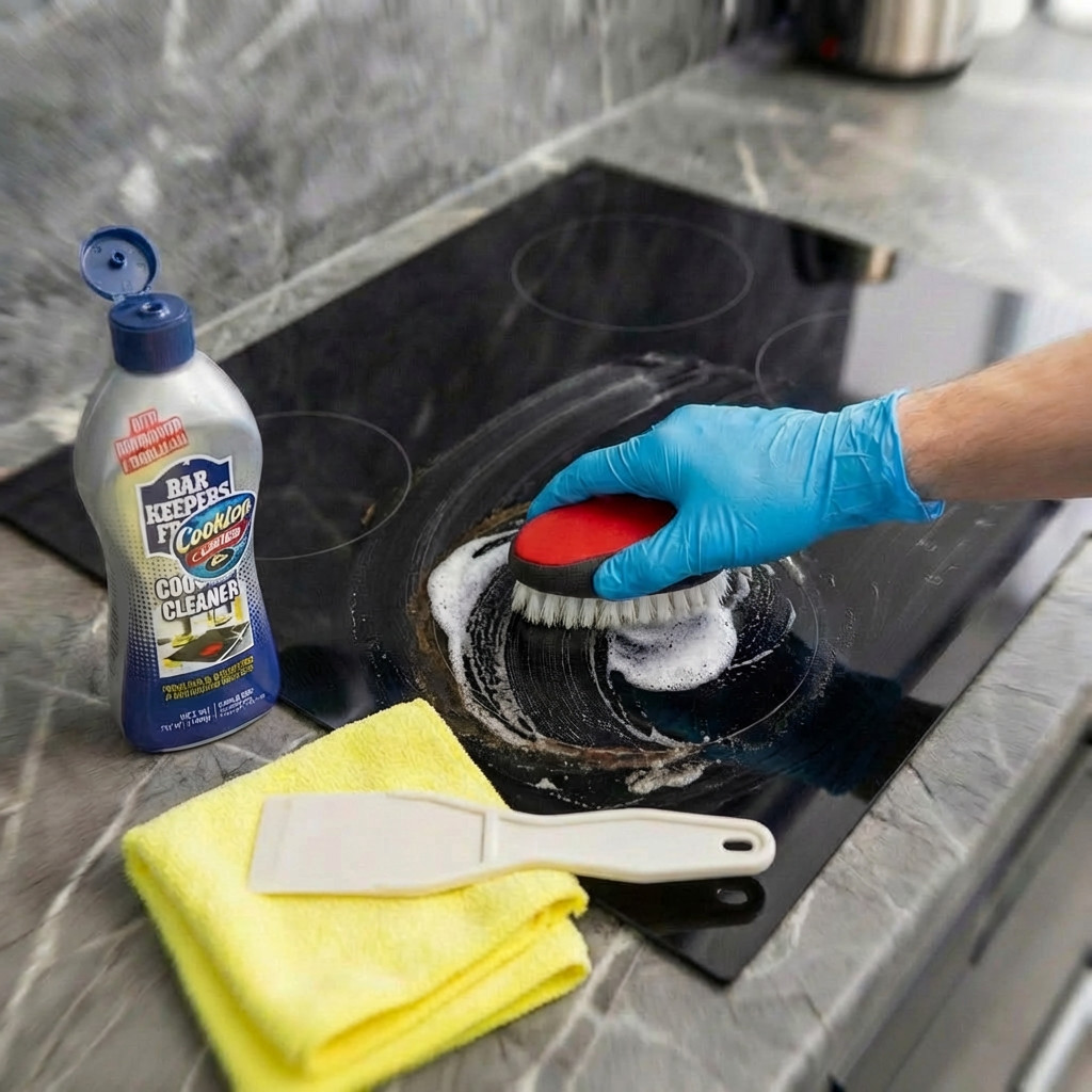 Cherry Enterprises Cooktop Rescue Kit – Glass & Ceramic Stove Cleaning System