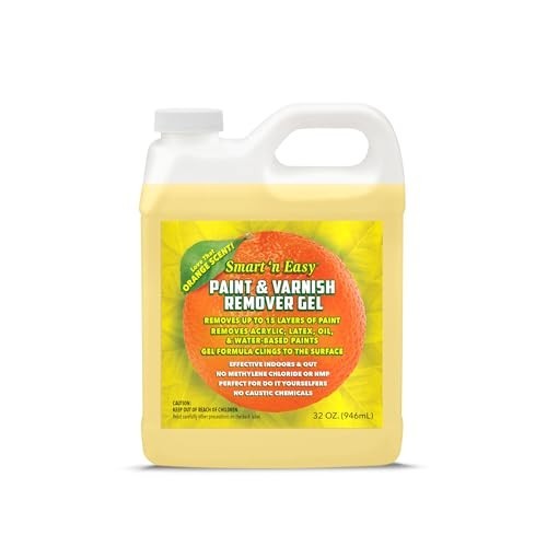 Effective Paint & Varnish Remover Gel – DIY Friendly, Strips Acrylic, Latex, Oil