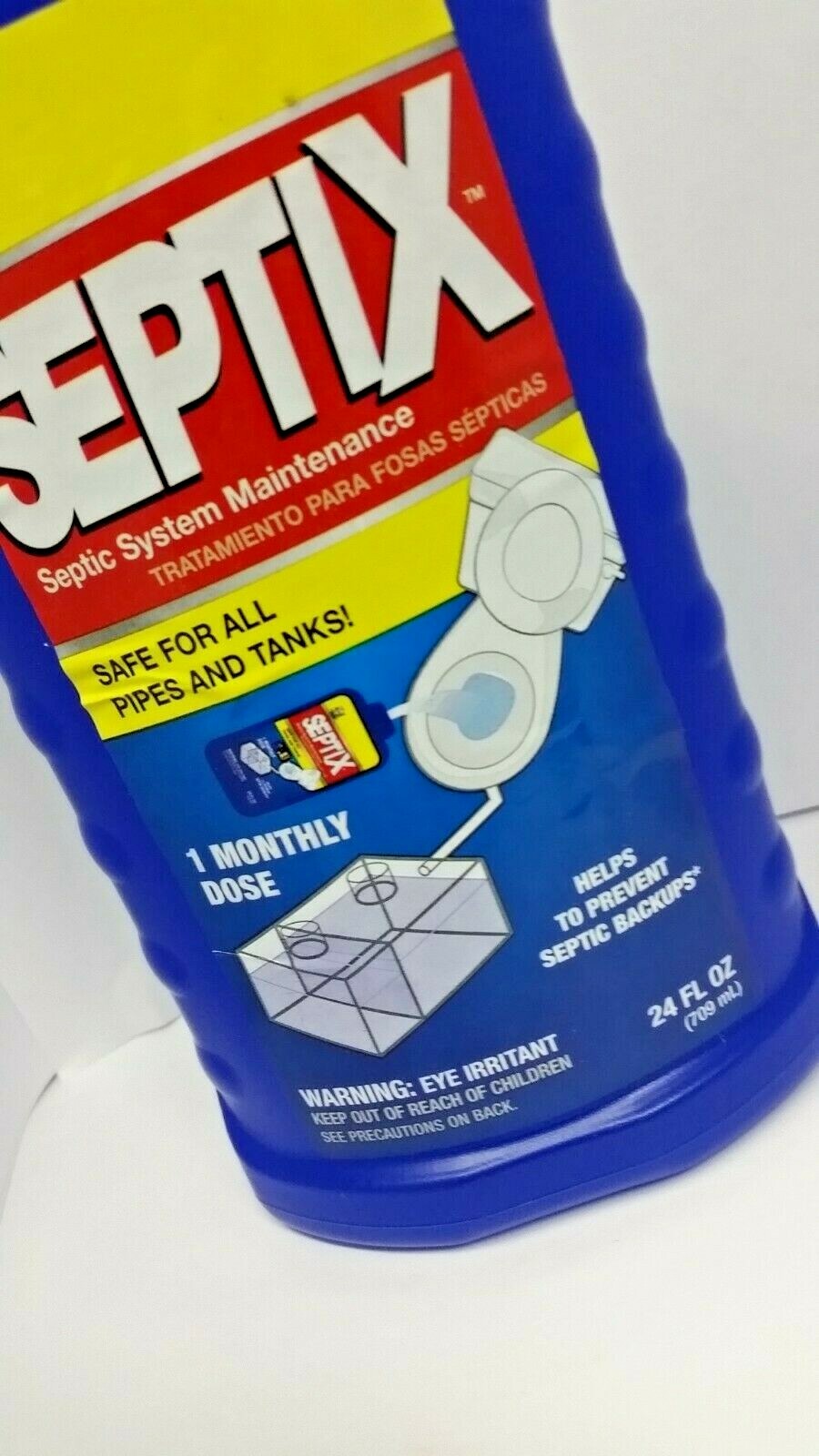 ( LOT of 2 ) Septix Treatment Septic Tanks & Systems 24 Oz each