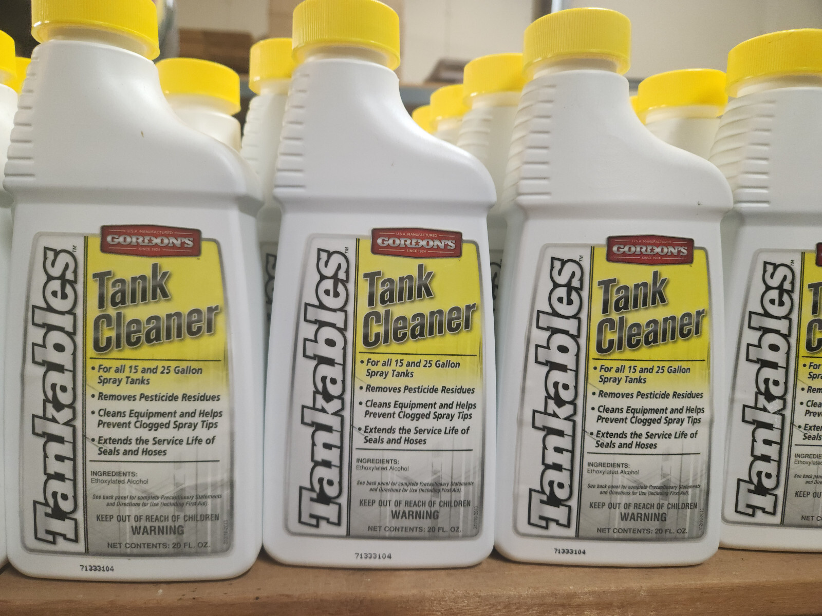 Gordon’s Tank Cleaner 20 oz Tankables Spray Tanks Brand NEW Sprayers