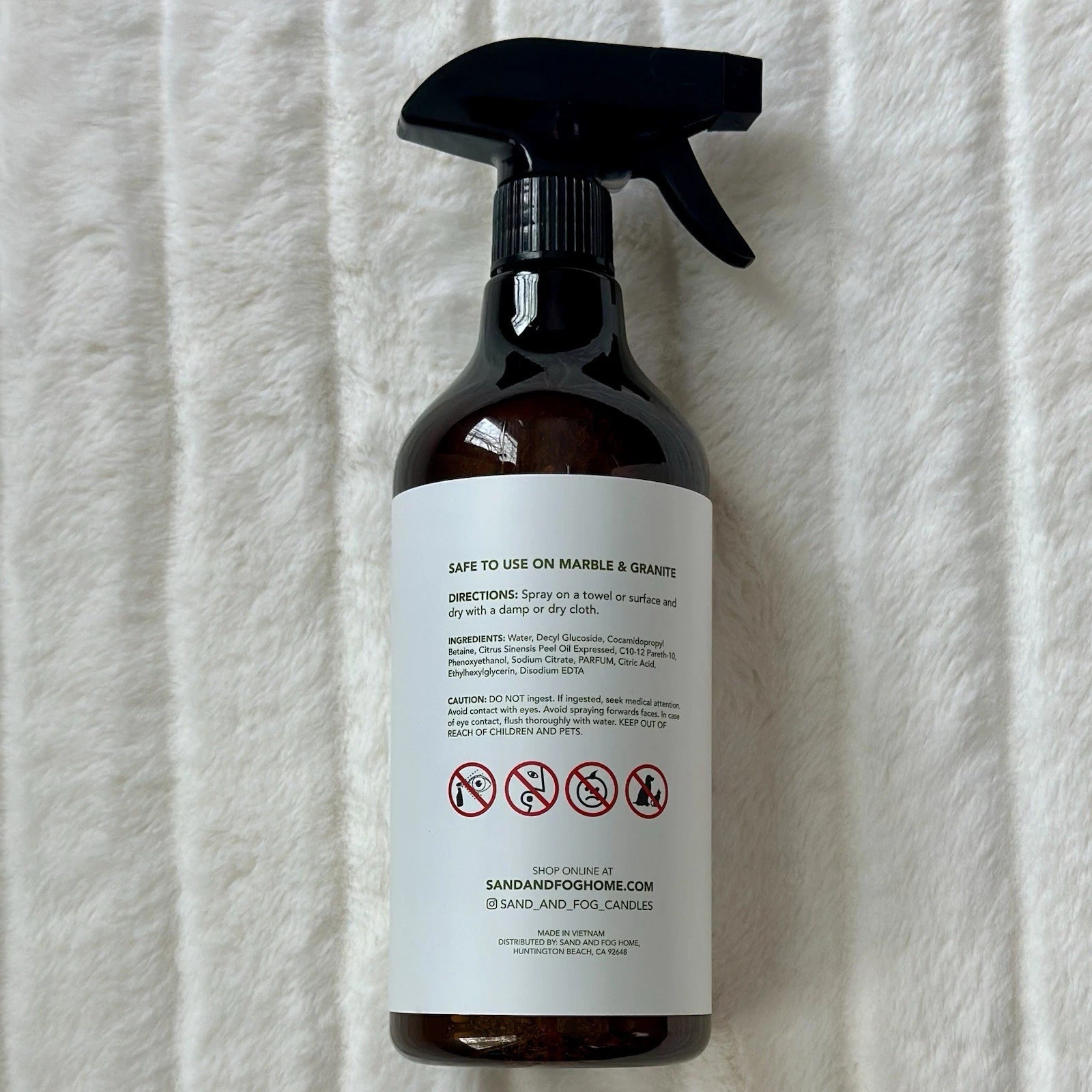 SAND + FOG™ Kitchen ALL PURPOSE REFRESHER & CLEANER SPRAY ~ GRAPEFRUIT