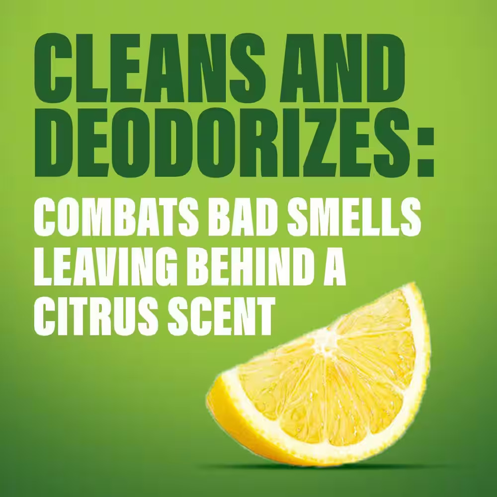 22.5 Oz. Garbage Disposal and Drain Odor Eliminator and Enzymatic Drain Cleaner