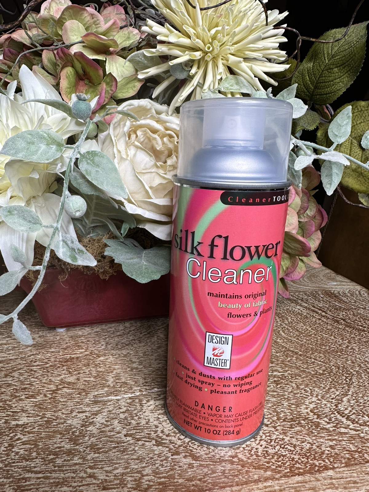 Cleaner Tool 280 Silk & Dried Flower, Cleaner Spray – 10 oz by Design Master NEW