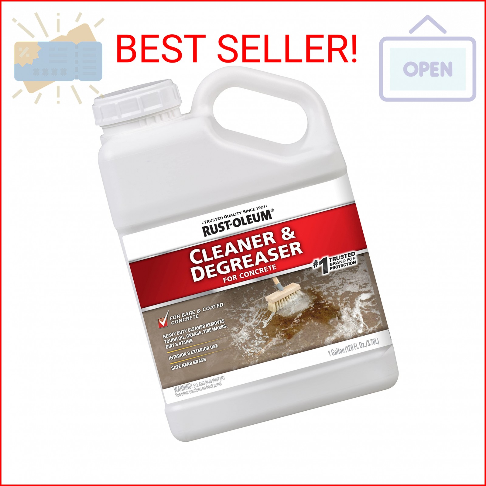 Rust-Oleum 301243 Cleaner and Degreaser, 1 Gallon