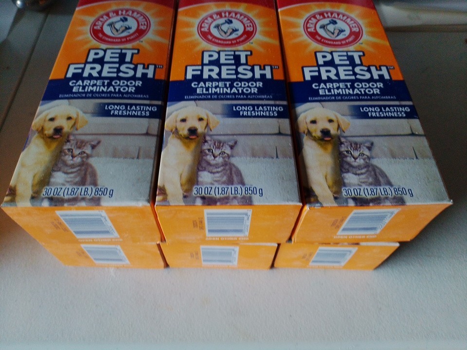 Arm Hammer Carpet Odor Eliminator, Pet Fresh 30 oz. 3 pack
