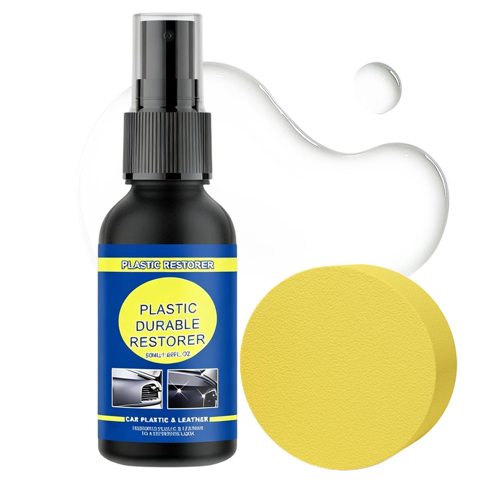Interior Cleaner Car Detailing 50ml UV Protection Long Lasting Automotive Interi