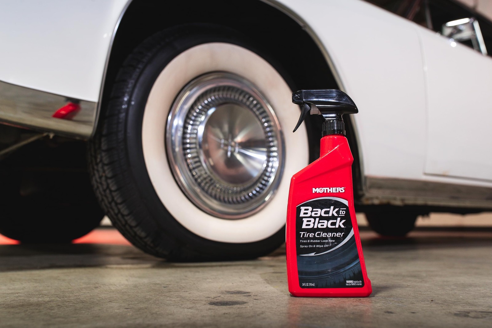 09324 Backtoblack Tire Cleaner 24 Fl. Oz.