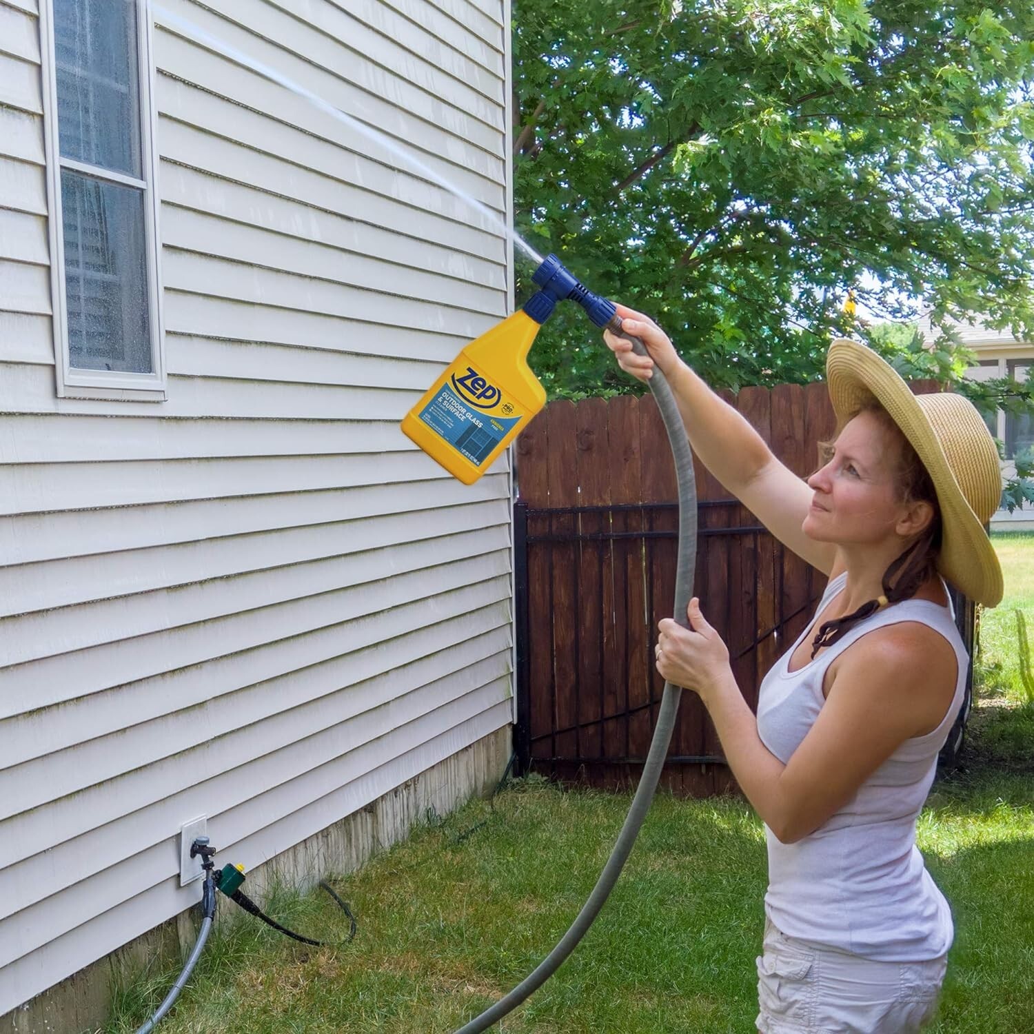 2 Pack,Zep Concentrated Outdoor Window Glass & House Surface Cleaner