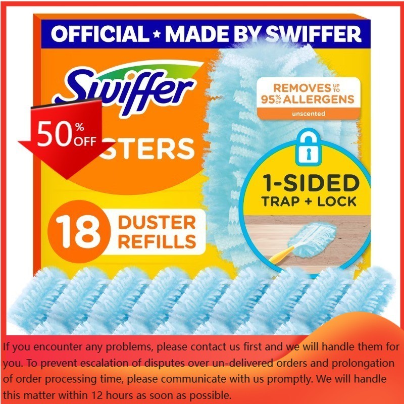 Swiffer Dusters Multi-Surface Refills – Unscented – 18ct: Cotton Material