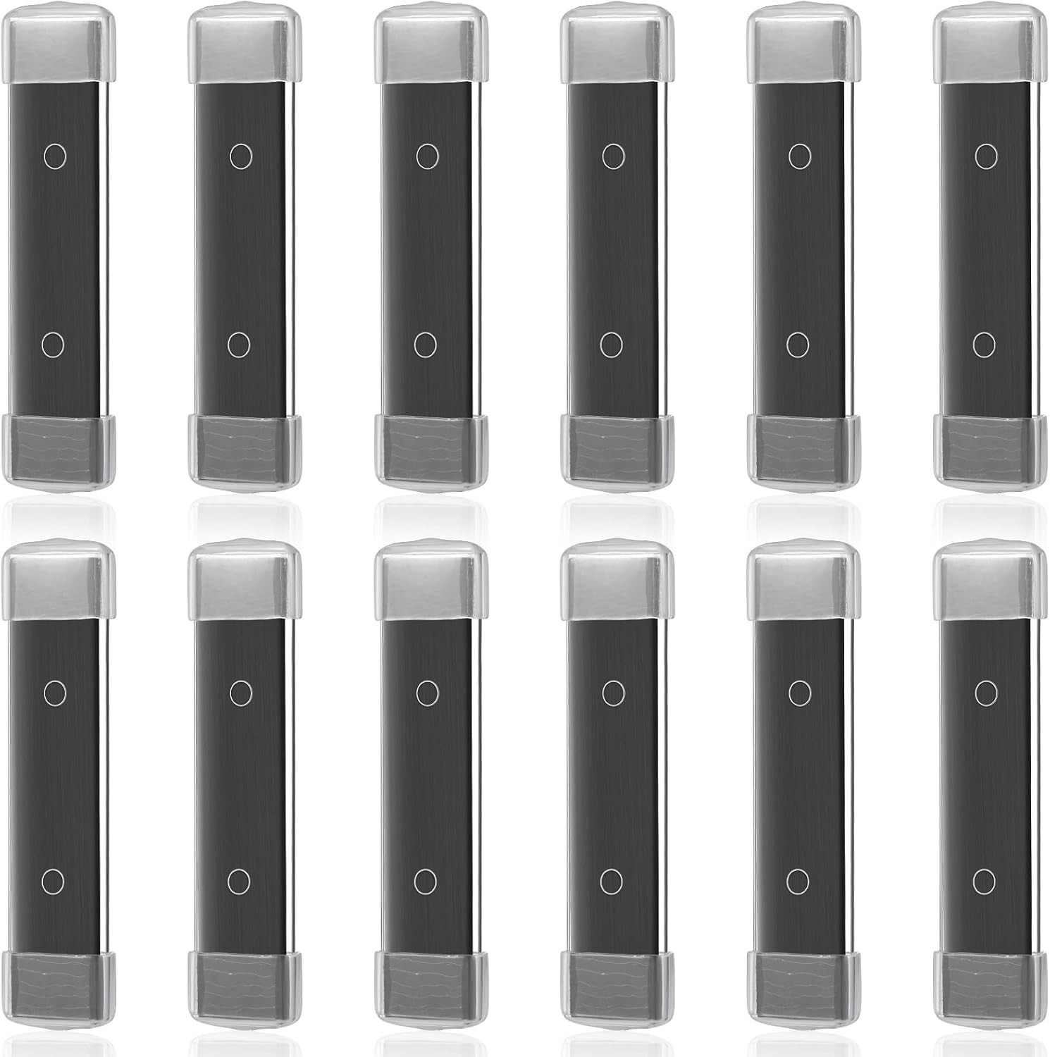 Dimsile 12 Pcs Magnetic Toilet Cleaner Black Toilet Cleaning Magnets Long Las