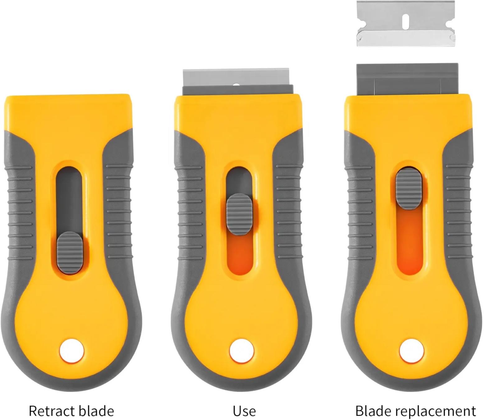 EWANTO glass and ceramic scraper – glass cleaning tool