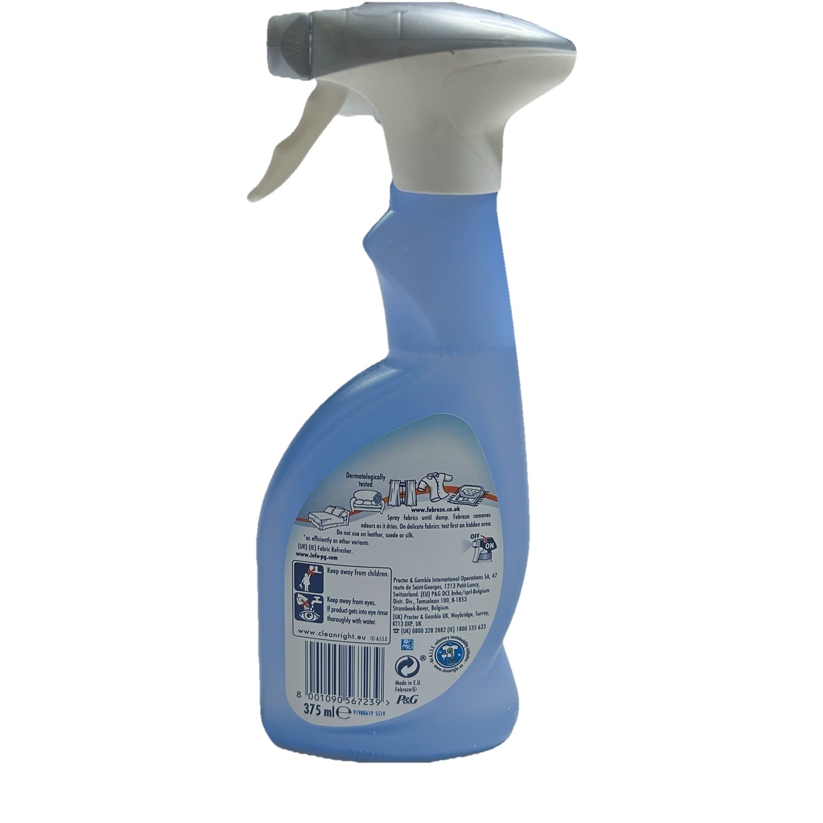Febreze Fabric Refresher Anti Tobacco Spray 375 ML New