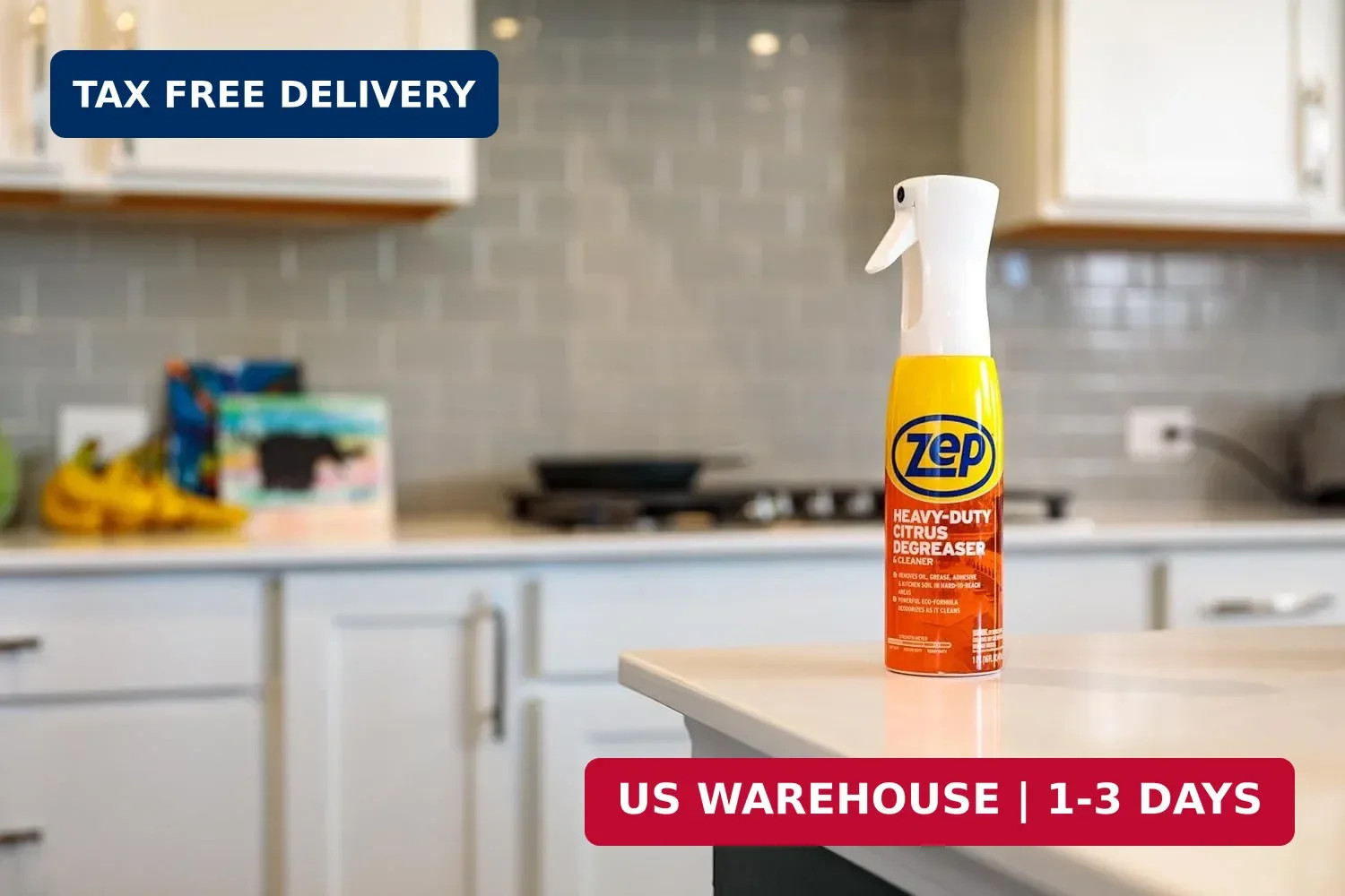 Zep Heavy Duty Citrus Degreaser and Cleaner Mist -16 fl oz ZUCIT20 – Removes Oil