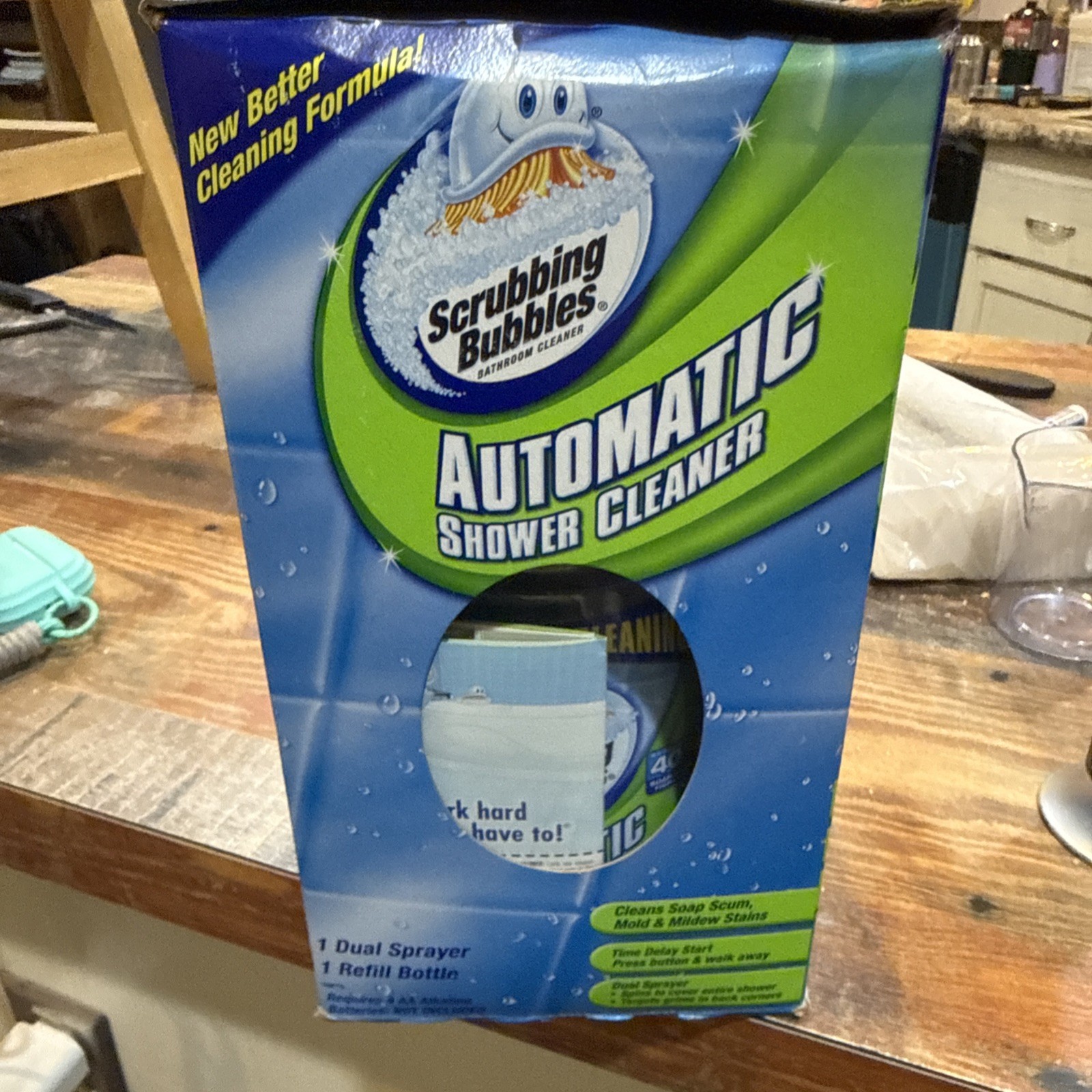 Scrubbing Bubbles Automatic Shower Cleaner New Old Stock – Dusty Box