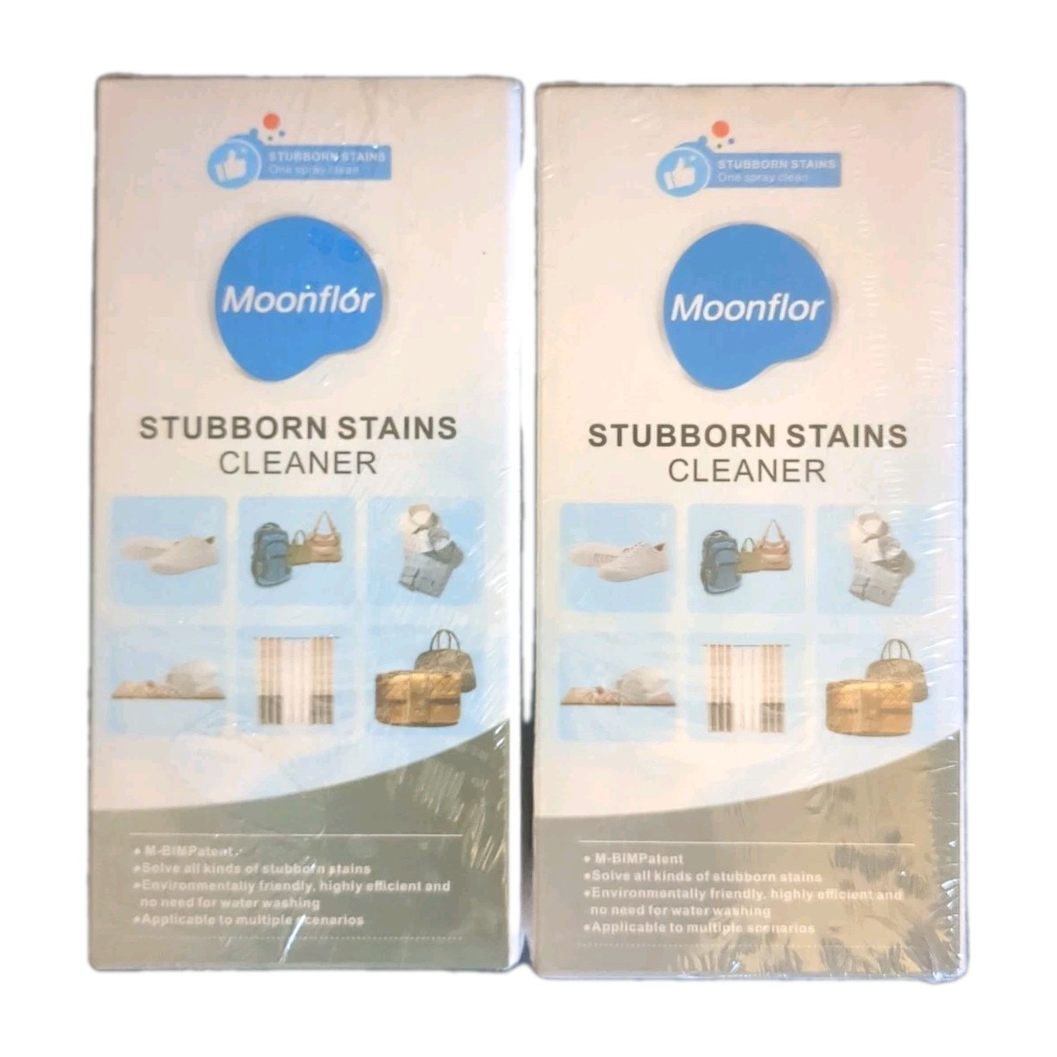 2 Pack Moonflor Stubborn Stains Cleaner Spray 150ml