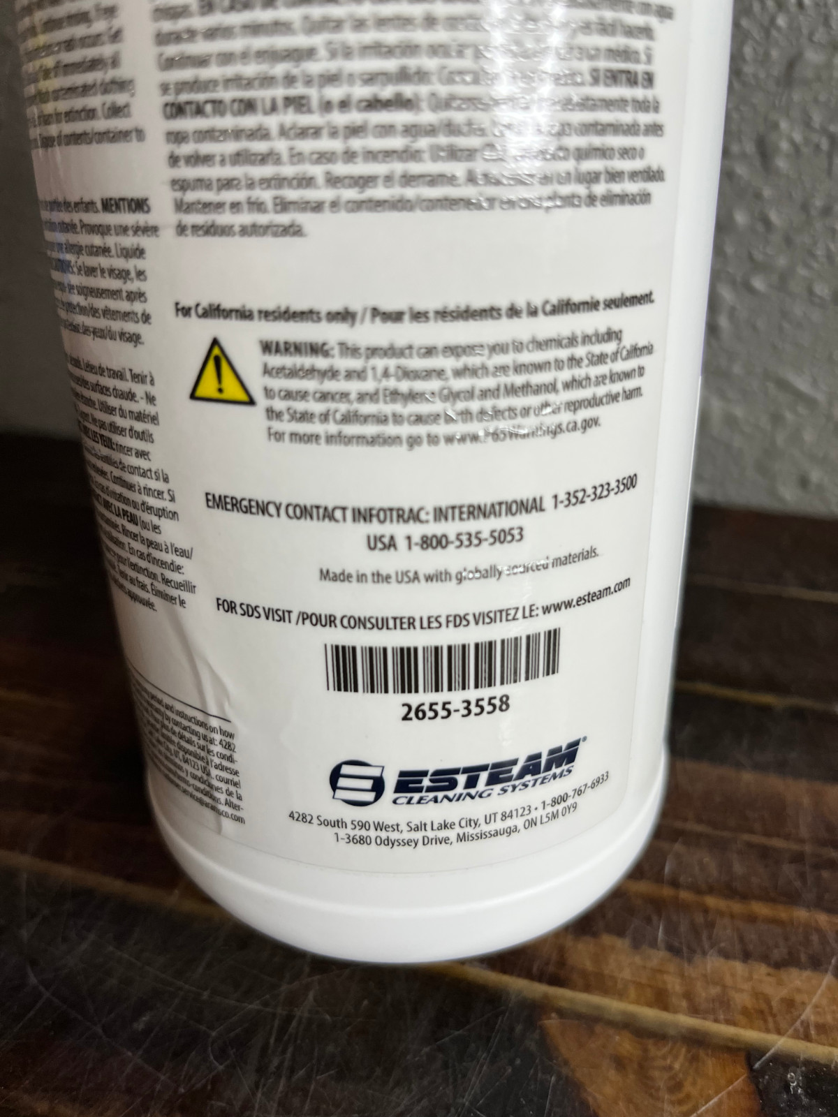 12 Pack Esteam Gum-Gel Adhesive Remover Professional Strength 32oz 1 Quart