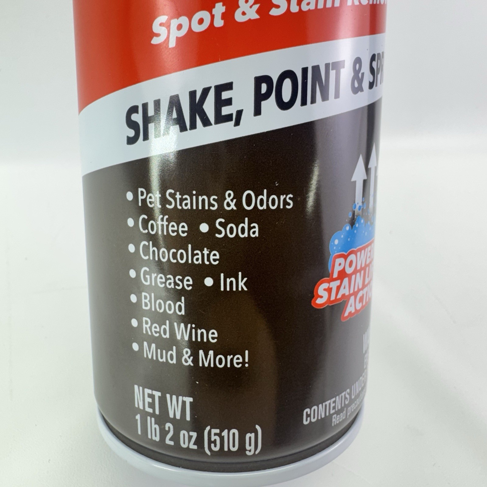 Horsepower Bull Shot Carpet Stain Remover 18oz Spray Pet Odor Cleaner Spot Sta