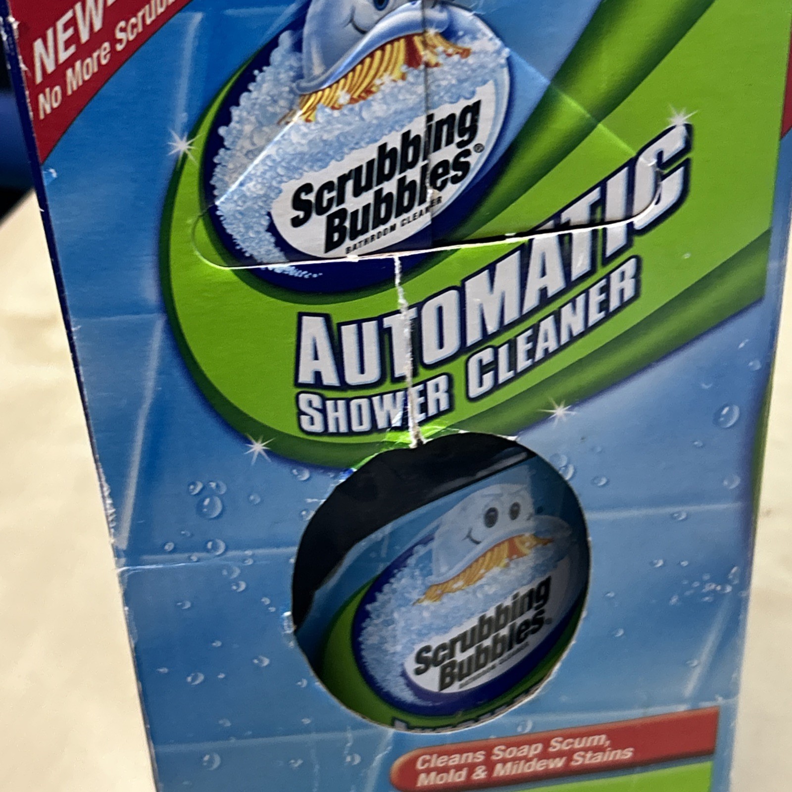 Scrubbing Bubbles Automatic Shower Cleaner with 2 Refills Brand New Sealed(Read)