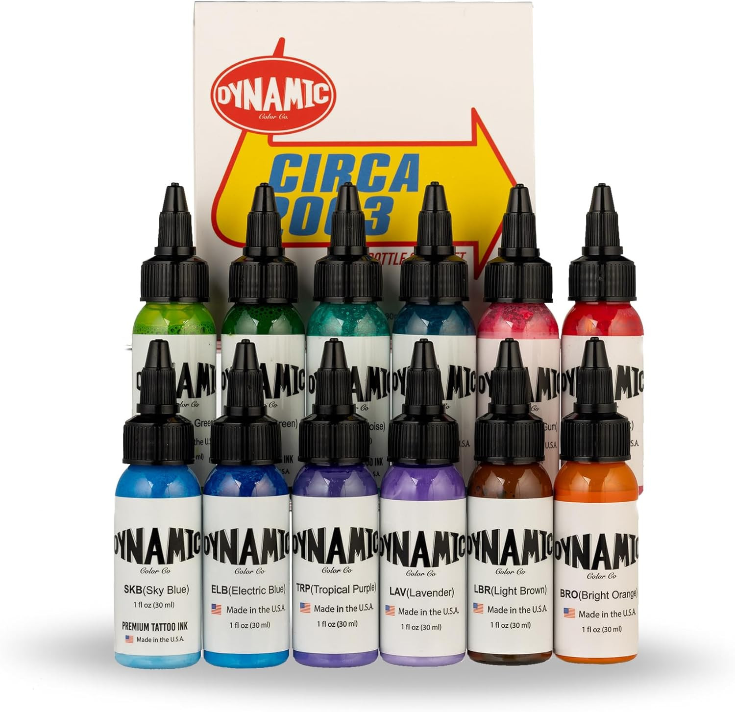 – Circa Color Set 1Oz Includes: Electric Blue, Sky Blue, Teal, Turquoise, Bright