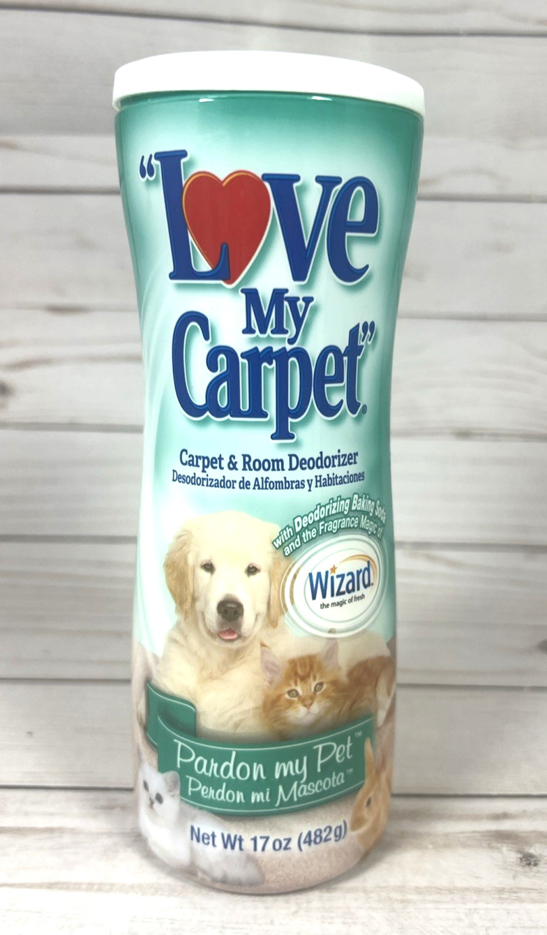 Love My Carpet Pardon My Pet Wizard Carpet & Room Deodorizer 17oz (3Pack) 4/27