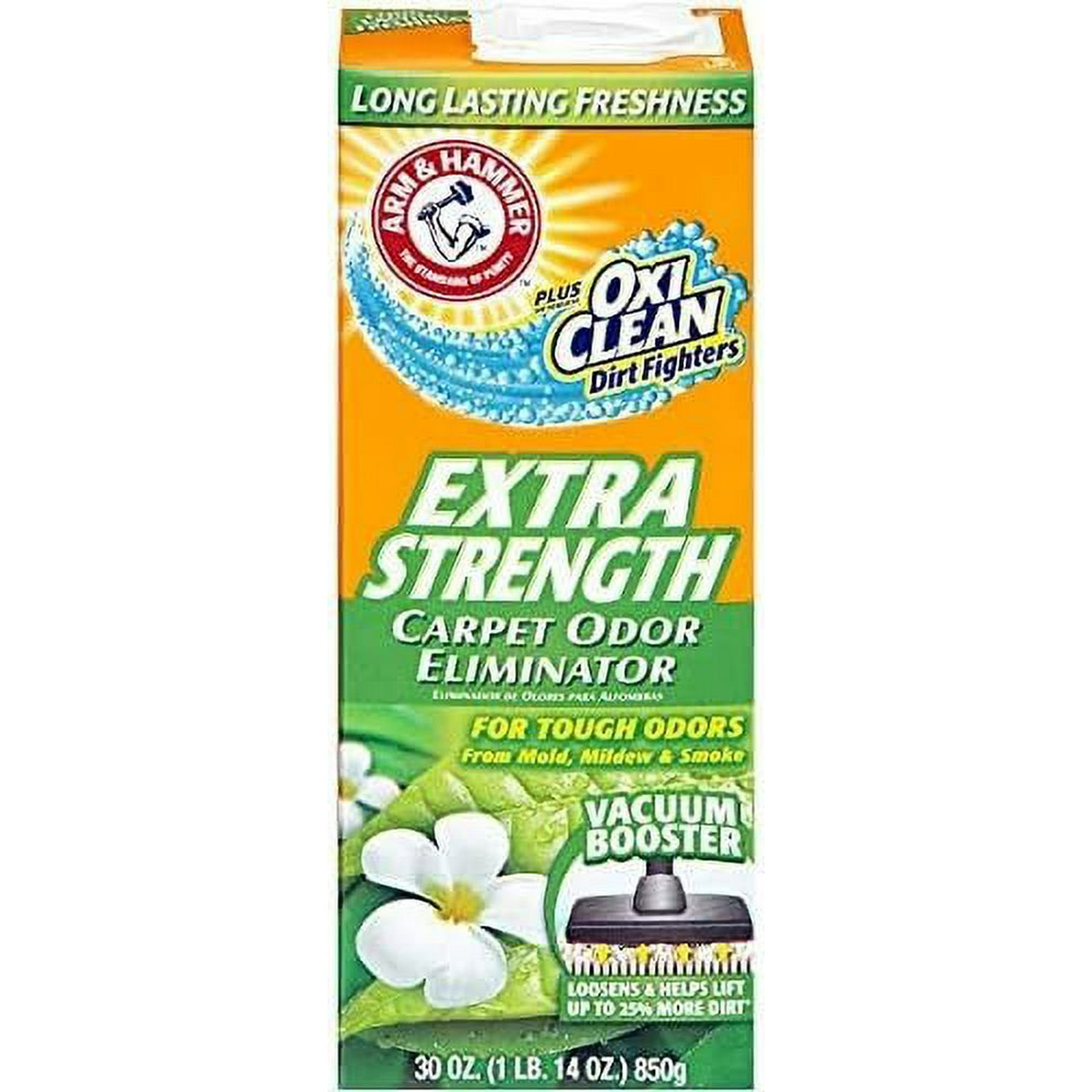 ARM & HAMMER (6 PACK, 30 oz Each) Extra Strength Carpet Odor Eliminator,