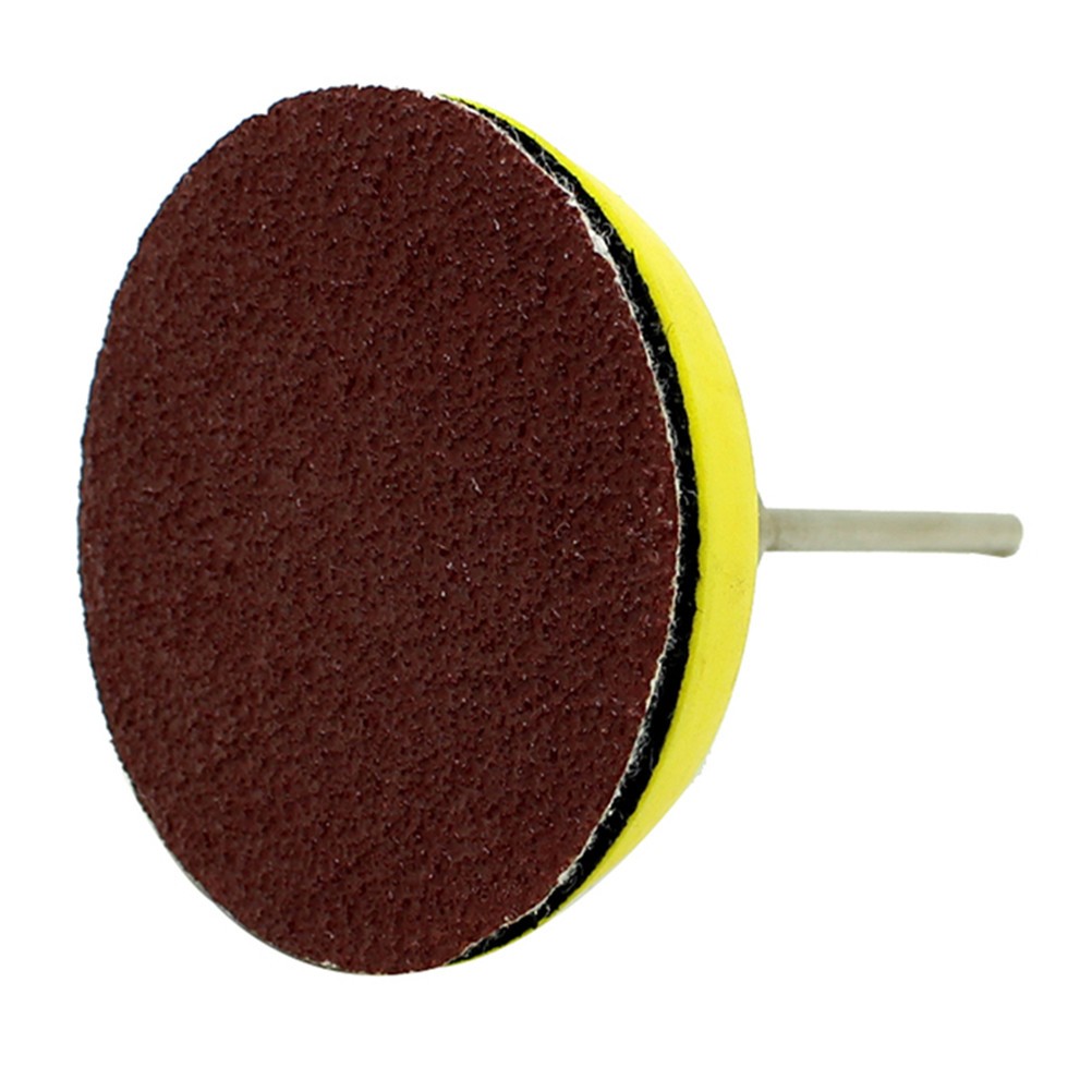 100 Pcs Buffer Sanding Drill Attachment Sandpaper Sheet Cleaning Emery Papers