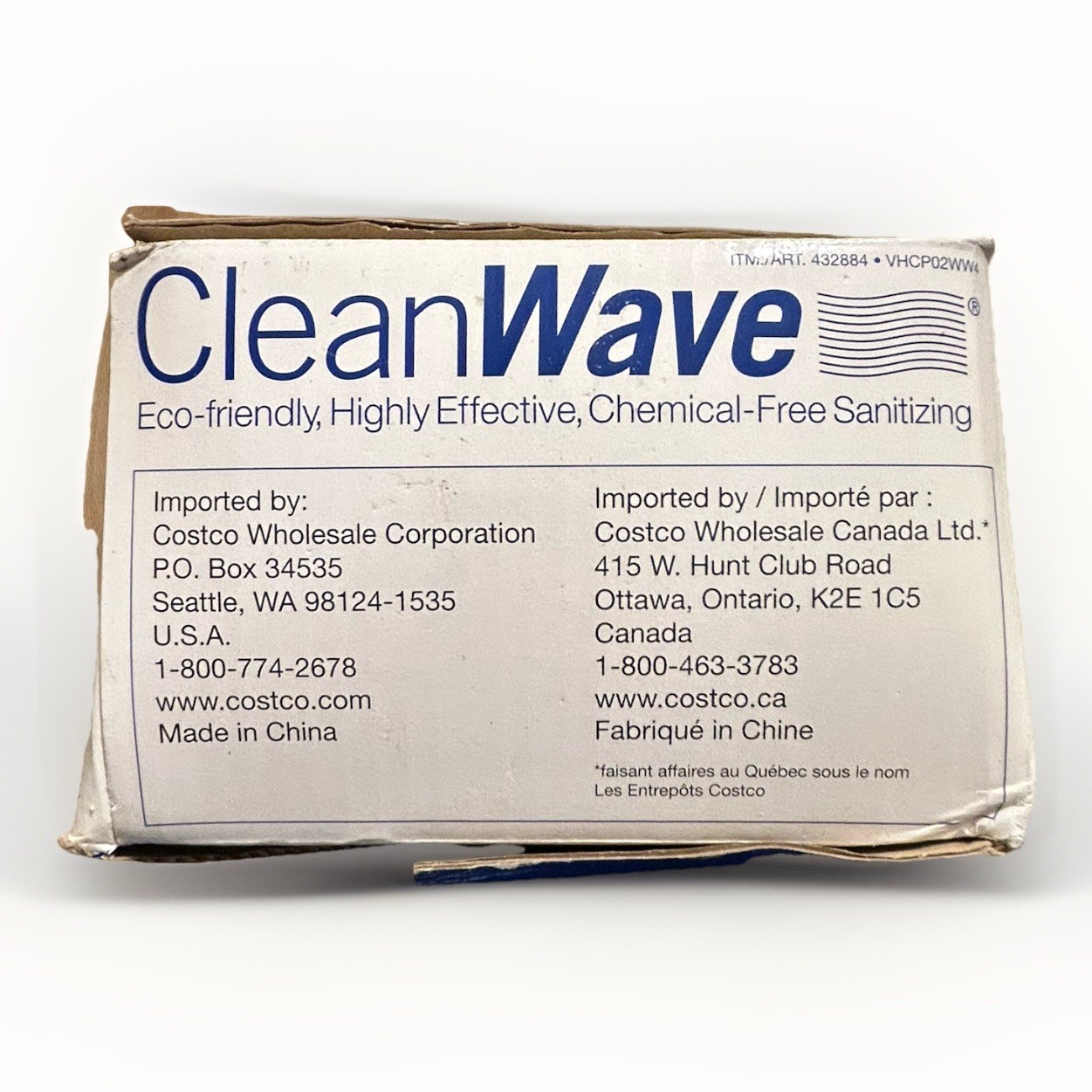 Verilux CleanWave Combo Pack Handheld Sanitizing Wand & Travel Wand Sealed Box