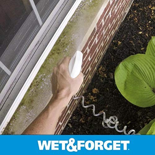Wet & Forget Moss Mold Mildew Algae Cleaner 64oz Outdoor MultiSurface