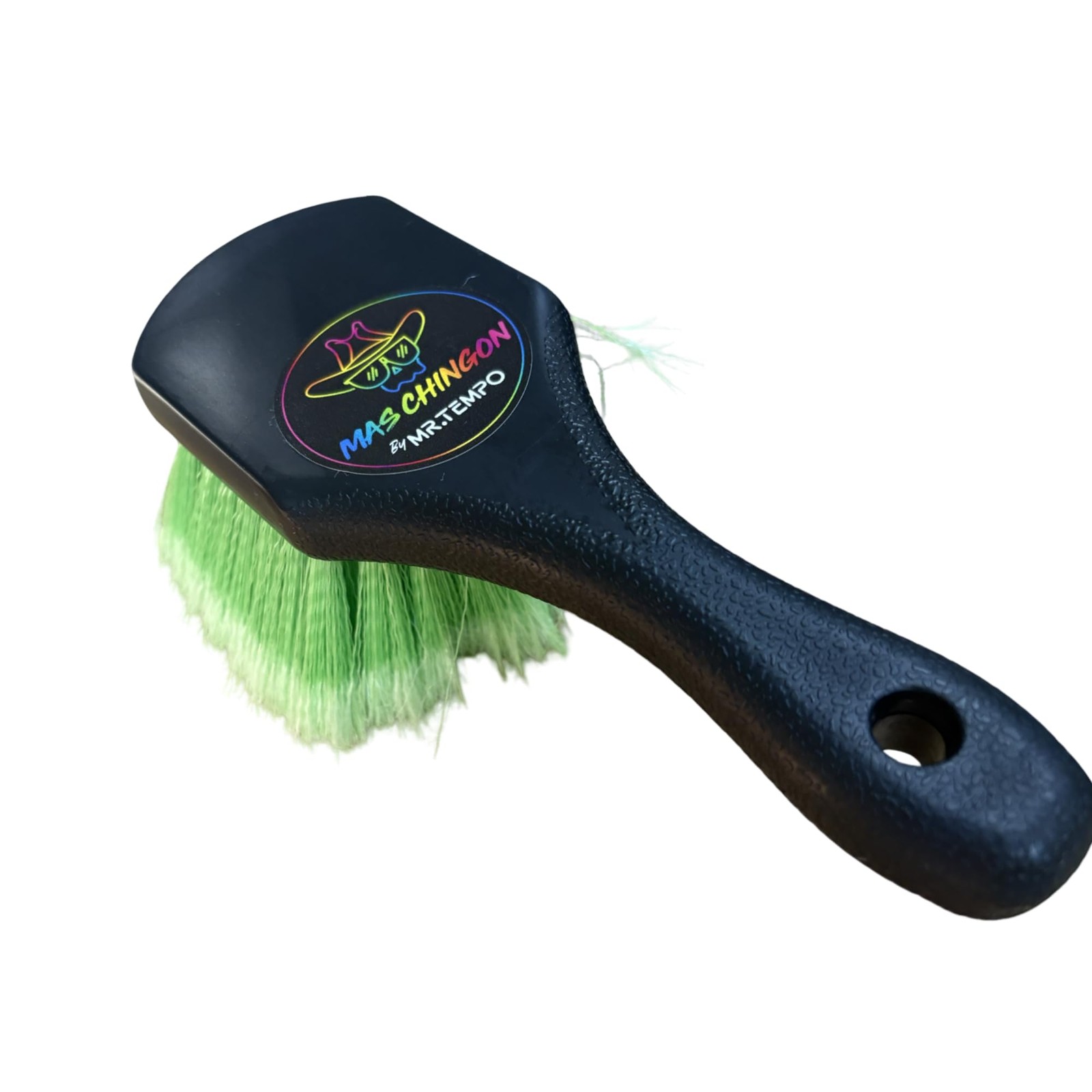 9 Inch Short Handle Car Wash Wheel Rim Brush Tire Cleaner Auto Detailing Tool