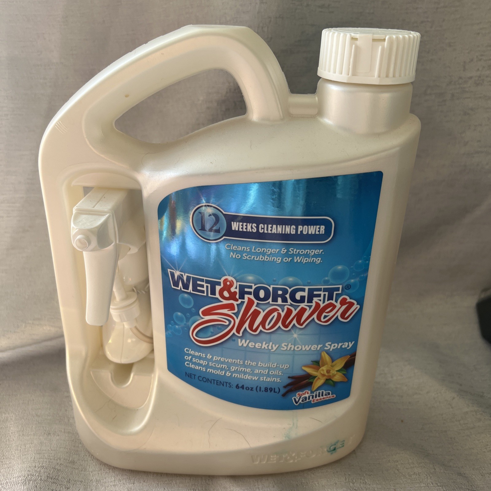 1 Wet & Forget Shower Cleaner Weekly Application Requires No Scrubbing, 64 Ounce