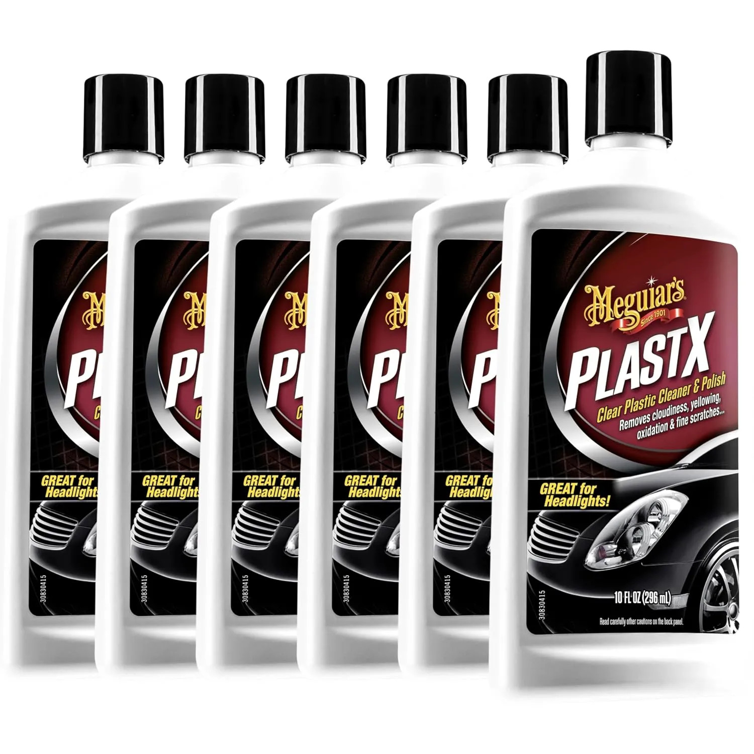 Meguiar’s PlastX Clear Plastic Polish & Headlight Restoration Cleaner 10 oz