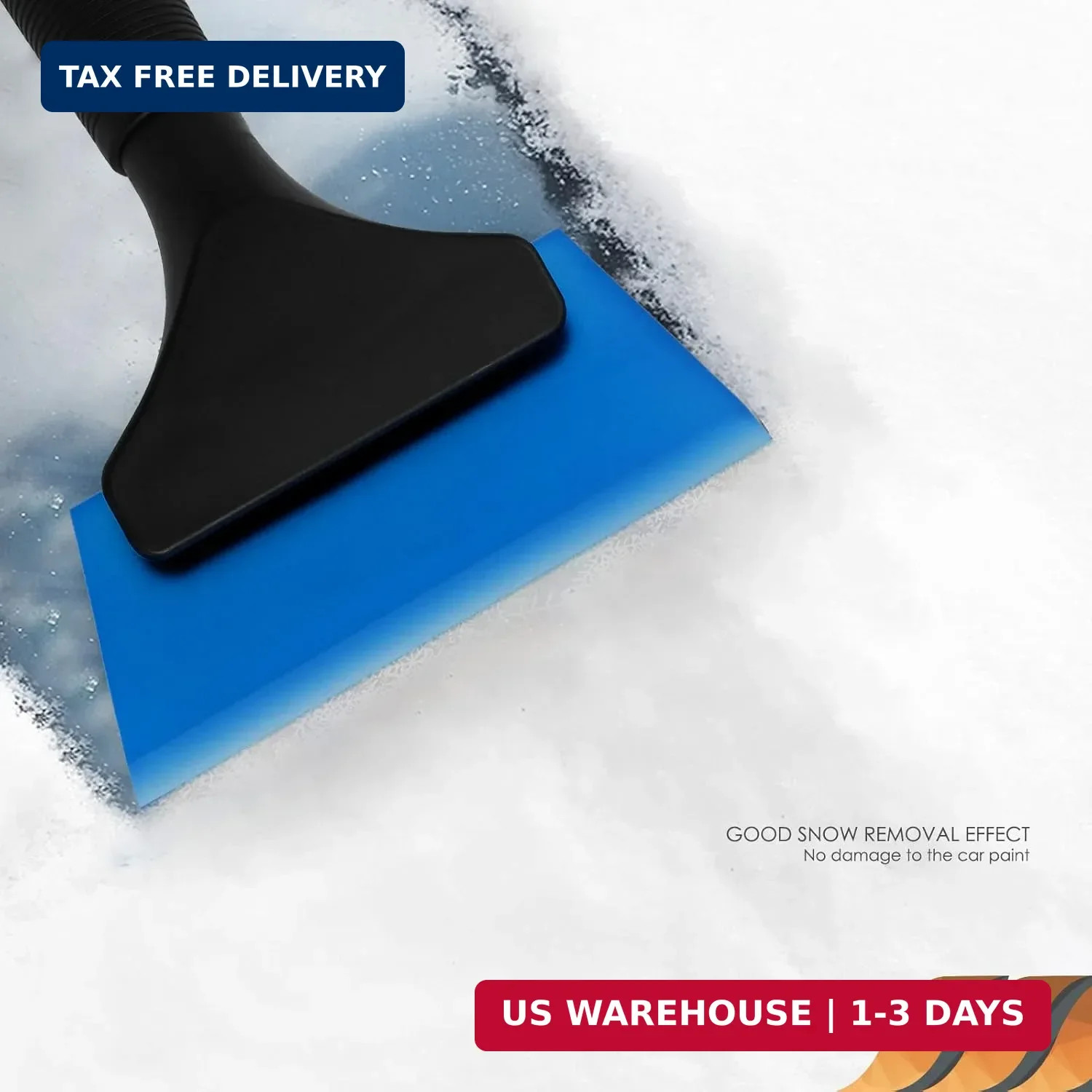 EHDIS Small Squeegee 5 inch Rubber Window Tint Windshield Scraper for Car,Glass,