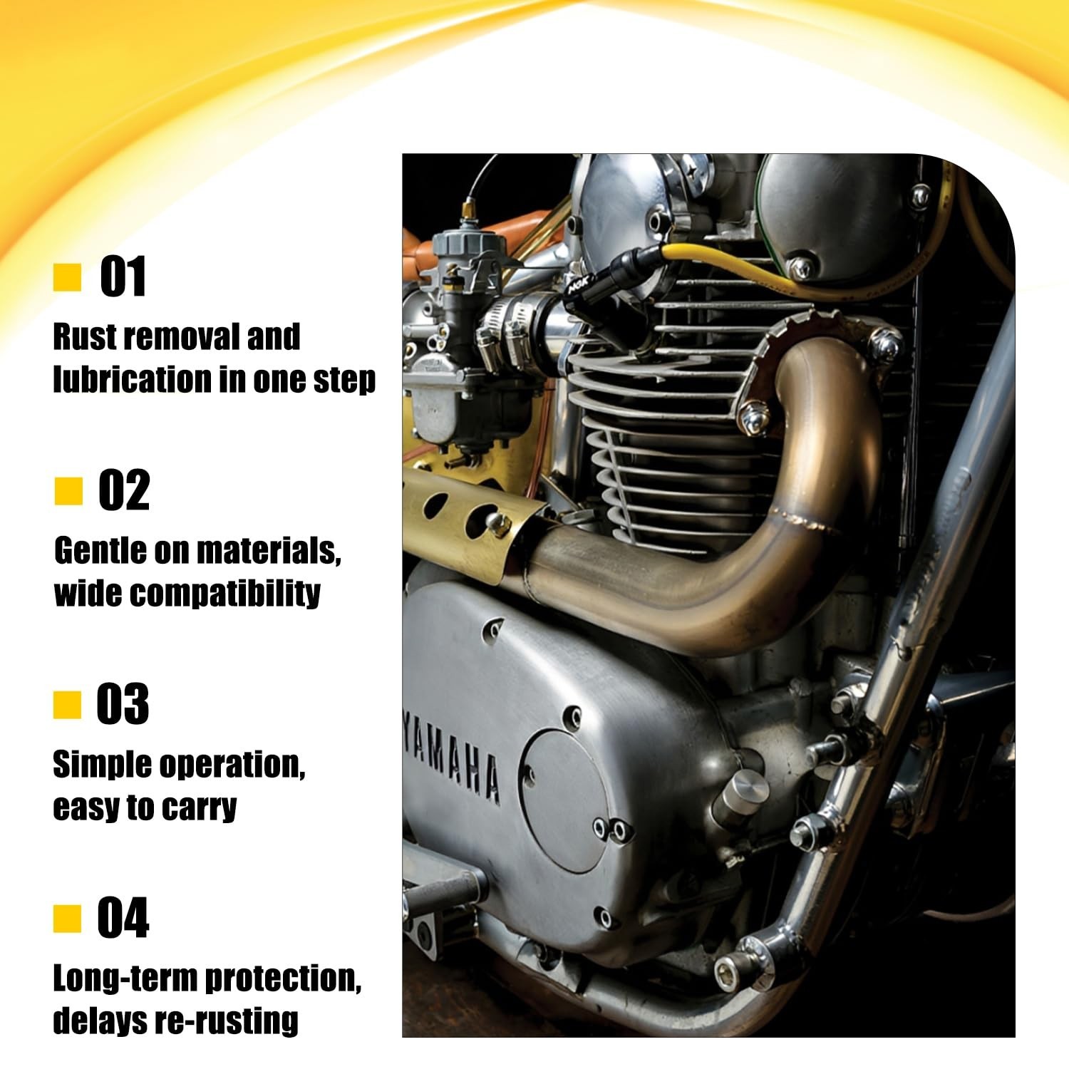 2PCS Anti Rust Lubricant Spray Rust Remover for Metal Tools Cars Fast Shipping