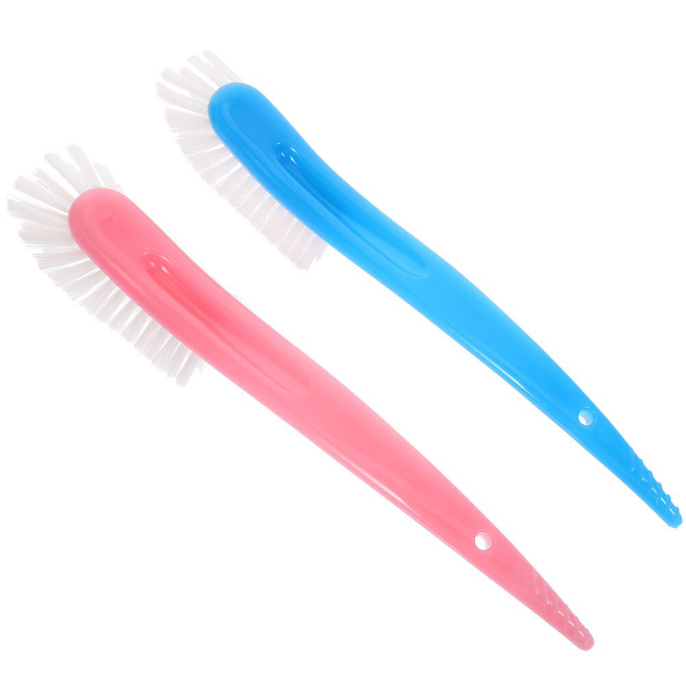 2PCS Cup Brush Practical Feeding Bottle Brush Vacuum Cup Cleaning Brush