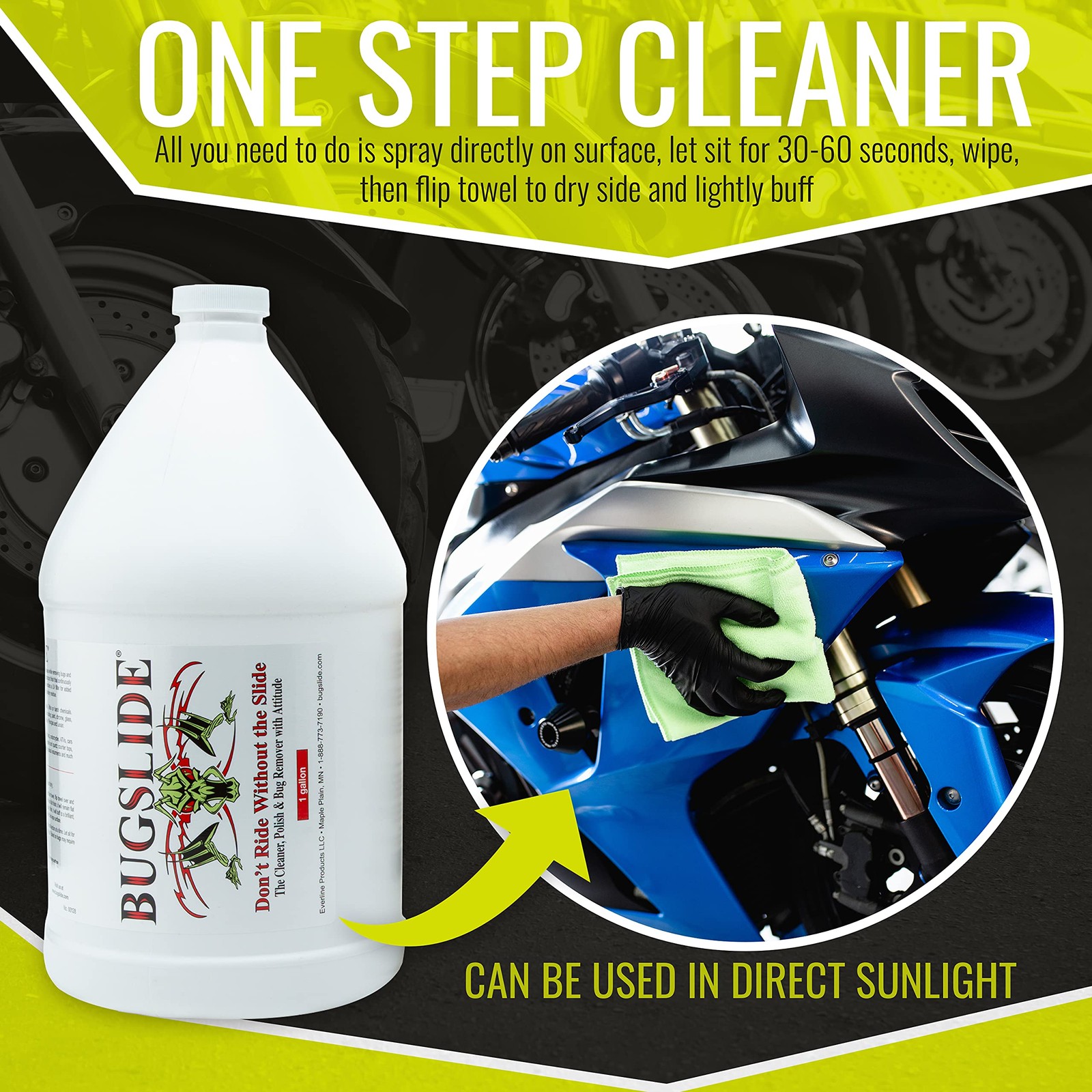 1 Gallon Cleaner Refill For Spray Bottles & Travel Kits All Surfaces Cleaning An