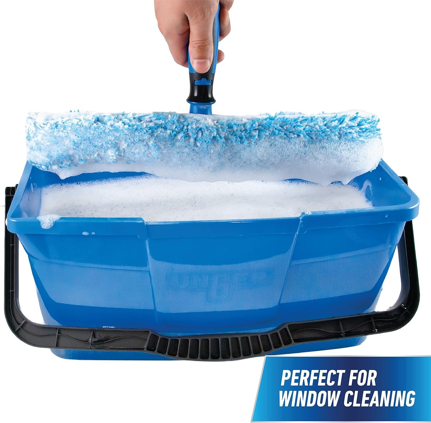 Compact 3 Gallon Professional Cleaning Bucket with Comfort-Grip Handle