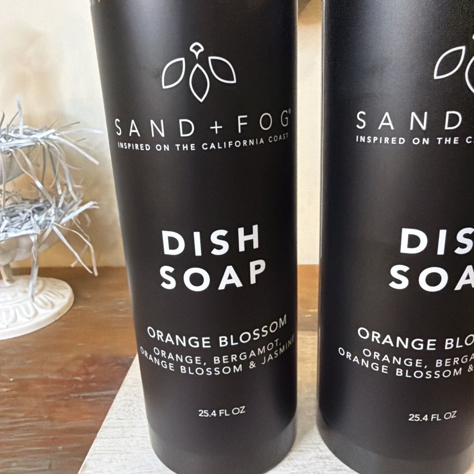 Sand + Fog Pack Of 2 Orange Blossom Dish Soap. 25.4 oz Each. New.