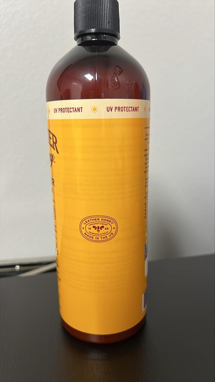 Leather Cleaner Spray: UV Protectant, Non-Toxic & Made in the USA since 1968. Cl