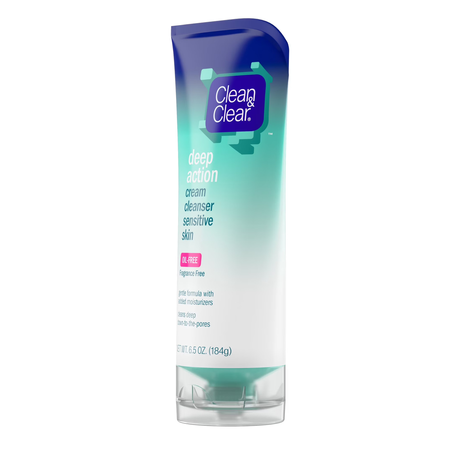 Oil-Free Deep Action Cream Facial Cleanser, 6.5 Oz