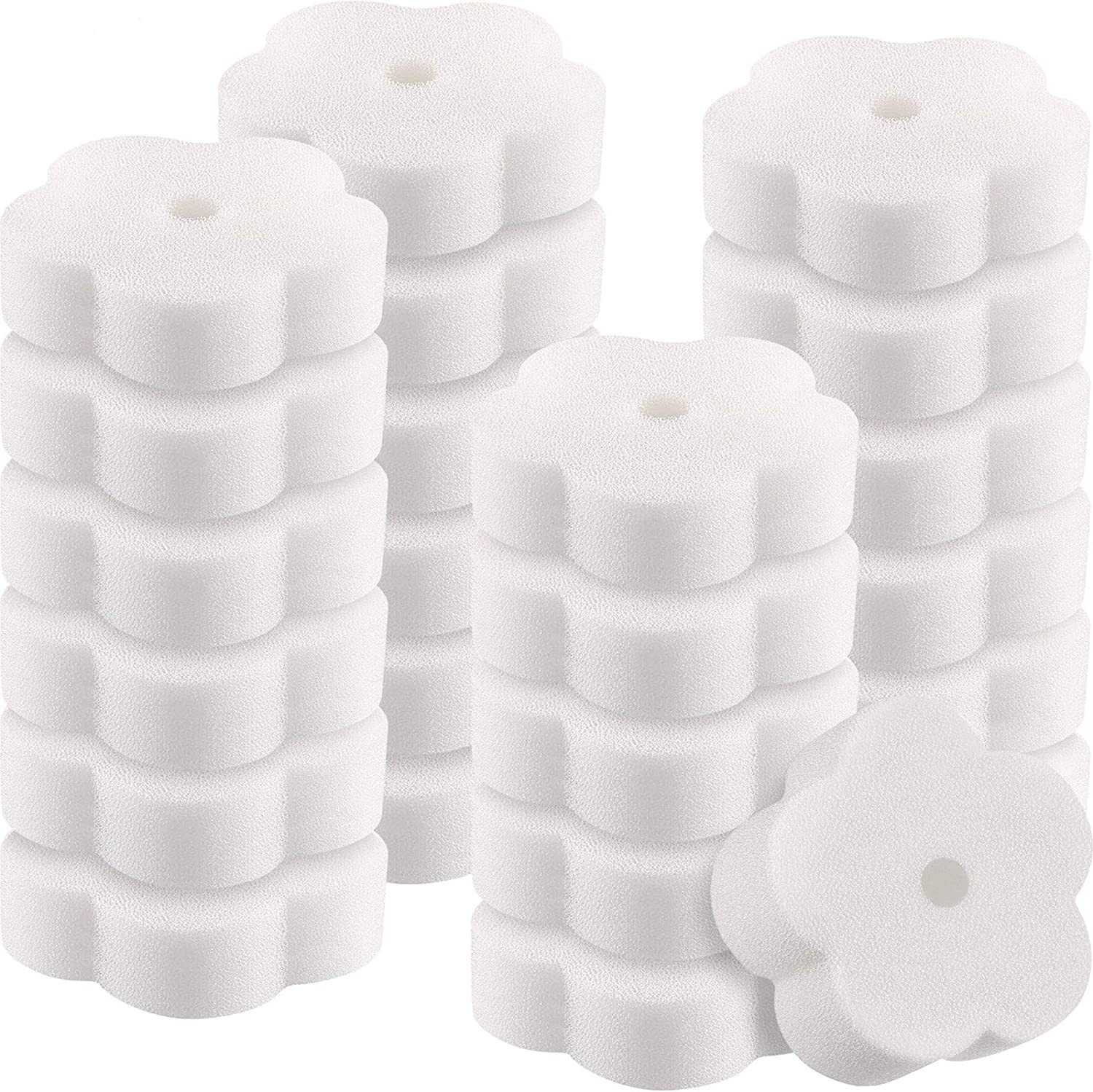 24-Piece Hot Tub Sponge Set – Oil Scum Absorber for Pool & Spa